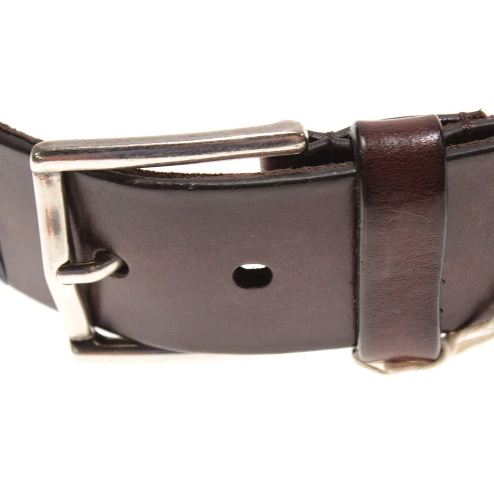 Veneta Cinture NWT Classic Belt Size 90 (US 34) in Brown Leather Made in Italy